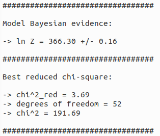 First model stats file preview